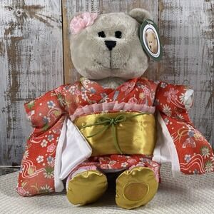 Bearista Girl (Kimono) Plush Doll Starbucks Coffee Japan Limited 25cm (2019)